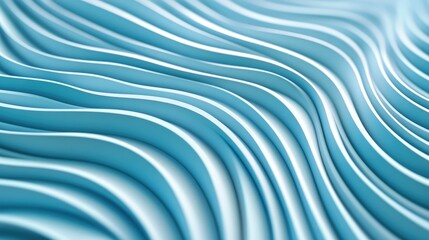 Three dimensional render of wavy pattern. waves abstract background texture