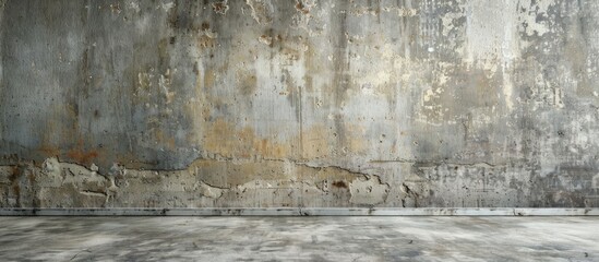 Wall Mural - High quality grunge wall texture background with copy space image