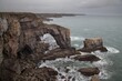 © Wirestock - View of rugged cliffs and sea on a cloudy day. Pembrokeshire Coast National Park, Wales