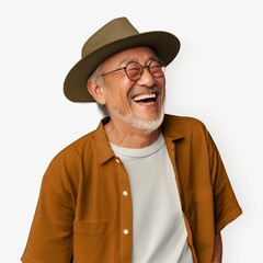 Poster - Happy old man