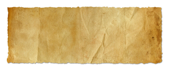 Wall Mural - Old paper texture background. Horizontal banner