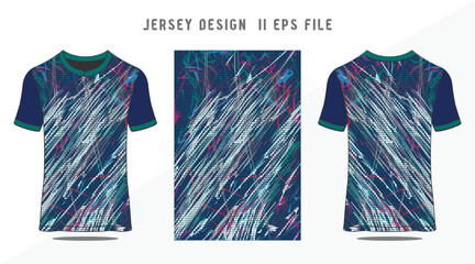 Wall Mural - Abstract grunge sport T-shirt design