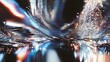 © colnihko - Vibrant abstract light reflection with futuristic neon textures