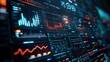 © Pat J. - A digital interface showing a bearish market trend, with various financial indicators