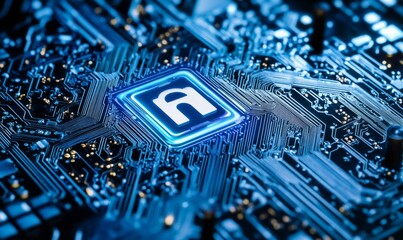Cyber security concept