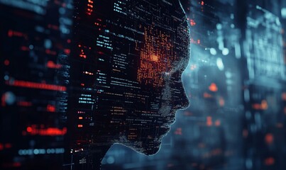 Programmers and cyber security technologies design websites and security in the Social World, cyberspace concepts