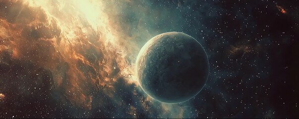 planet in space