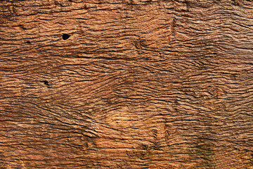 Old wood plank texture background, aged wood grain, rough brown wood pattern