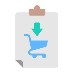 Poster - Purchase Order Icon