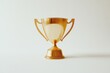 © MK - Golden Trophy on White Table