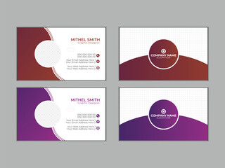 Corporate Business Card Design Template