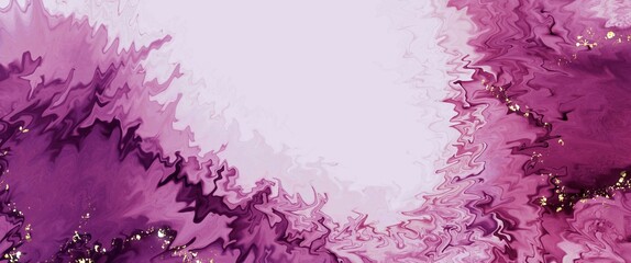 Wall Mural - abstract fluid art painting with alcohol ink, liquid design illustration, gold veins, paths, kintsug
