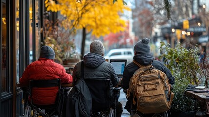 Work in an inclusive coworking space, tailored for people with disabilities to thrive professionally