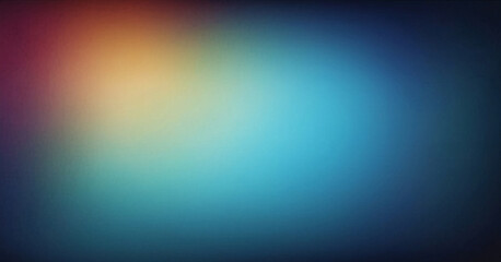 Canvas Print - abstract blue gradient background