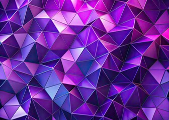 Elegant purple geometric background featuring triangles and polygons, perfect for enhancing business presentations and design projects while adding a modern, sophisticated aesthetic.