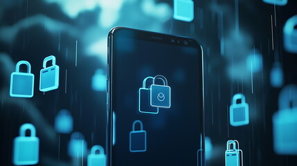 Poster - Exploring digital security the role of smartphone locks in protecting personal data and privacy in today's tech landscape