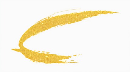 Golden curls gold sparkle splatter border  gold foil frame gold brush stroke on transparent background glitters png