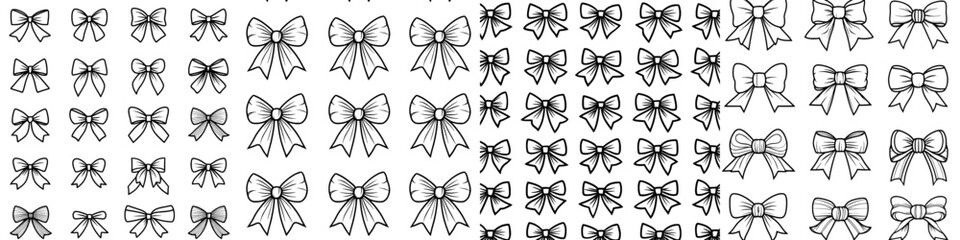 Poster - Doodles, sketches, seamless patterns, monochrome sketches, modern drawing, hand drawn