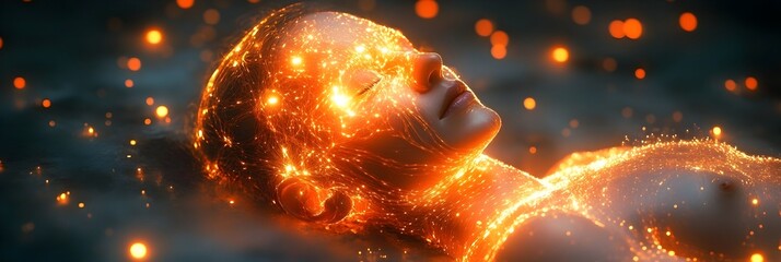 Poster - Unsettling Fusion of and Neural Interfaces:A Futuristic Vision of Humans Dominated by Advanced Technology.