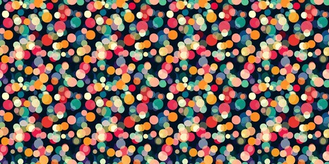 Bubble pattern with a playful, light design. seamless background pattern