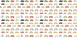 © Im Vector - Dynamic car pattern with detailed vehicles and vibrant designs. seamless background pattern