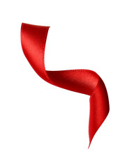 Poster - red ribbon bow decoration christmas valentine gift birthday