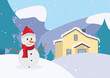 © kudoll - winter background to welcome christmas