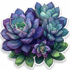 Wall Mural - plant sticker design
