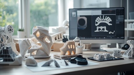 Aufkleber - Innovative aidriven product prototyping transforming conceptual designs into tangible models through advanced technology