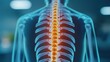 © sknab - Exploring the Human Spine A Detailed Visualization of the Vertebral Column and Its Impact on Mobility and Health