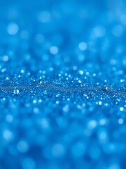 Abstract blue effect background glitter dust particle Ultra realistic 