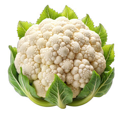 Wall Mural - 
cauliflower isolated on white
