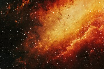Wall Mural - origin of life. abstract space illustration with stars, comets, and nebulae in the galaxy