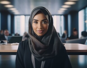 Beautiful Gulf Arab girl, Saudi Arabia Woman, Confident Stand on isolated background, Fashion model, business woman, lady	
