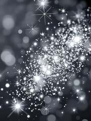 White sparks glitter special light effect vector sparkles on transparent background christmas abstract pattern sparkling magic dust particles glitter dust particle Ultra realistic 