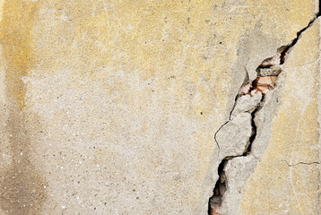 Wall Mural - Broken Old Concrete Wall Background.