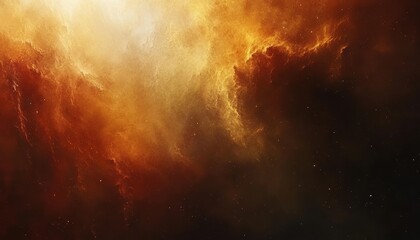 Wall Mural - Stunning view of cosmic clouds illuminated by distant stars in the universe