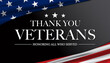 © MH - Veterans day USA, Thank You