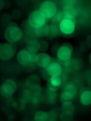 Wall Mural - Abstract dark green bokeh christmas background glitter dust particle Ultra realistic 