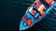 © Anurak - Cargo Ship on the Ocean.