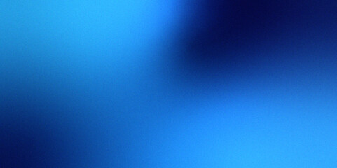 Poster - Digital grainy gradient with a colorful soft noise effect. Vintage Grunge Texture Pattern in Blue Tones for Artful Wallpaper. Gradient blur, noise, grain, texture. abstract background.	