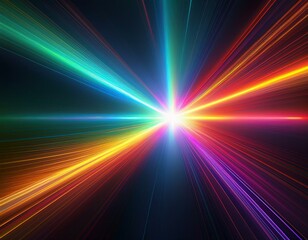 Sticker - beautiful colorful lens flares