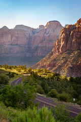 Road through Zion