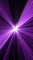 Wall Mural - Radiant light expanding outward from the center against a dark backdrop