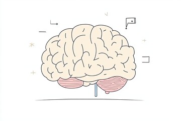 Illustrative design of a human brain integrated with circuits and vector patterns, highlighting the blend of science and creativity in modern technology exploration.