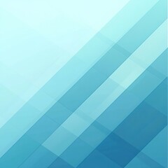 Sticker - Abstract Blue Geometric Background