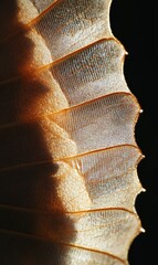 Wall Mural - Close-up of intricate butterfly wing patterns.