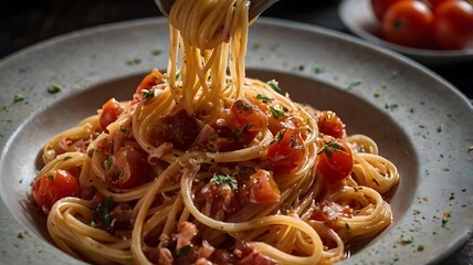 Amatriciana Pasta Feast.