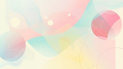 Poster - Abstract Pastel Background