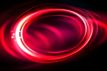 Wall Mural - red circle light backgrounds speed.